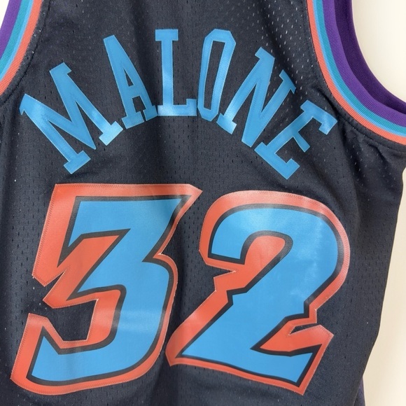 Mitchell & Ness Karl Malone Utah Jazz Swingman NBA Jersey - Size Medium - Picture 6 of 10